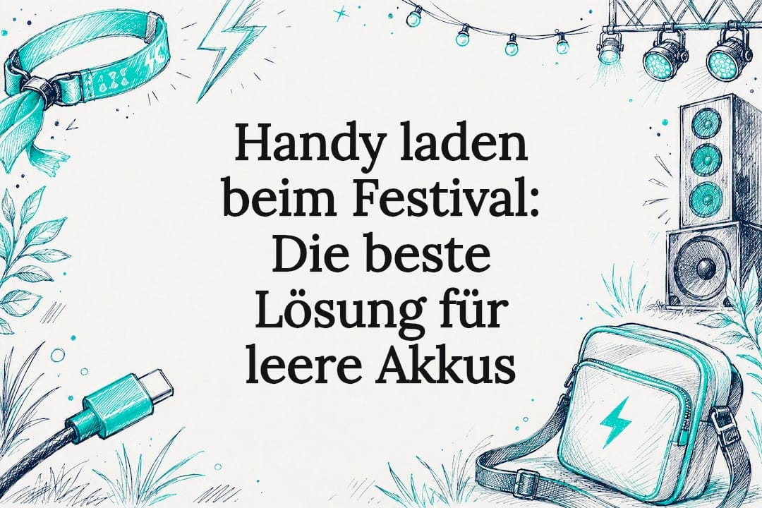 Dekorative Festival-Akku-Titelseite